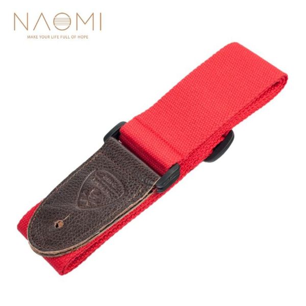 

naomi guitar strap guitar accessories adjustable shoulder strap red color musical instrument accessories new3191123