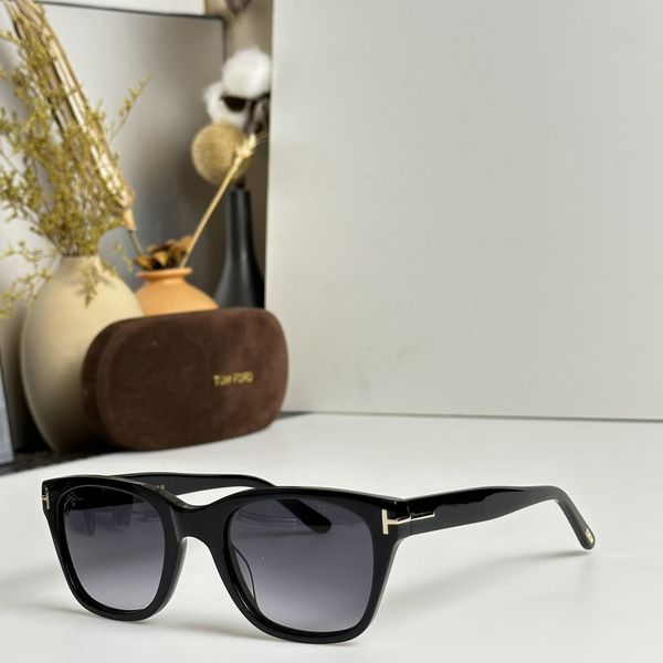 

new tomford sunglasses high beauty plate glasses for men and women street shooting designer uv resistant sunglasses, White;black
