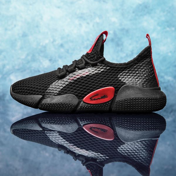 

running shoes for men black white yellow fashion classic jogging comfortable breathable light casual sneakers outdoor mens trainers 40-44