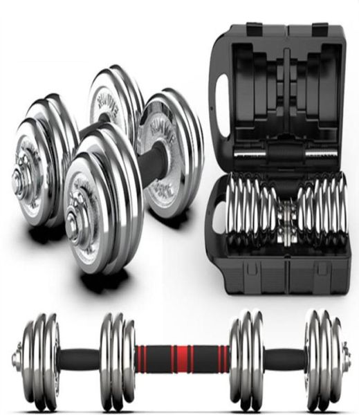 

dumbbell men039s fitness barbell electroplating 15kg 20kg 30kg 45kg adjustable weight fitness equipment for home use7727597