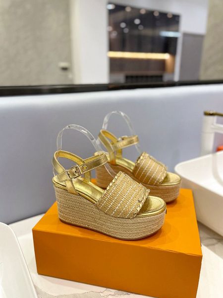 

fashion leisure sandals luis luxury designer vuttonity sandal classic slide women's high-heeled sandals lx08, Black