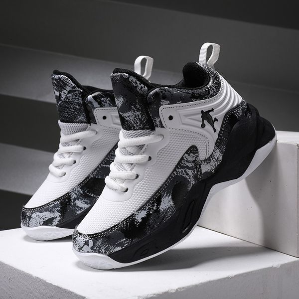 

dress shoes boys brand childrens basketball sports training 230630, Black