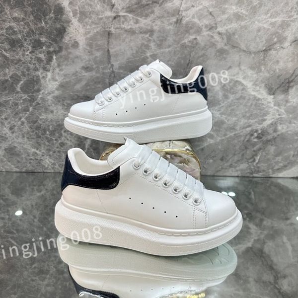 

2023 new men sneakers leather platform shoes women black classics technical fabric trainers casual shoes xinshidai230412