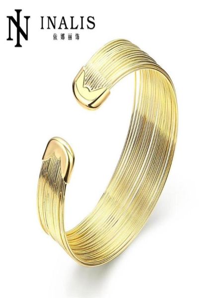 

arrival z005 good quality nickle antiallergic 2021 fashion jewelry gold color bracelets bangle8437806, Black