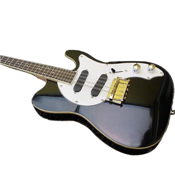 

black factory customized electric guitar with high quality
