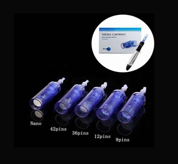 

nano pin derma pen tips rechargeable wireless dermapen dr pen ultima a6 needle cartridge replacement microneedles tips6935390