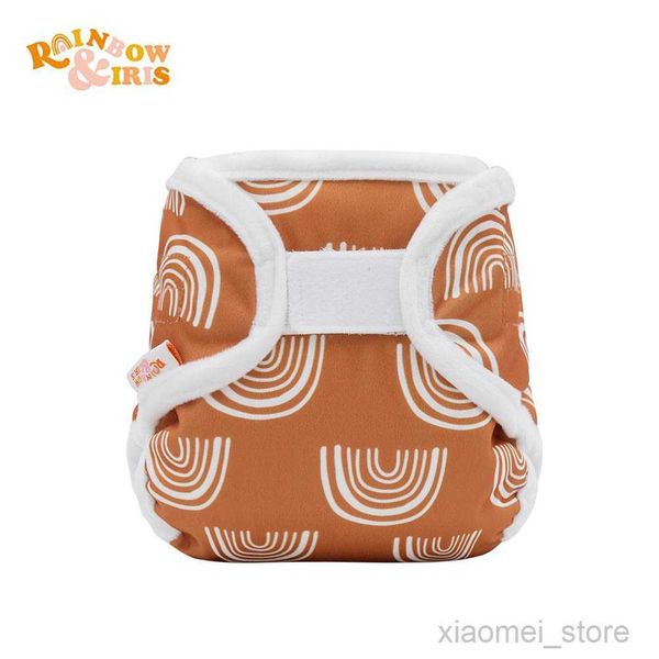 

cloth diapers rainbow iris cloth diaper cover washable reusable for baby adjustable fit 3-6kghkd230701