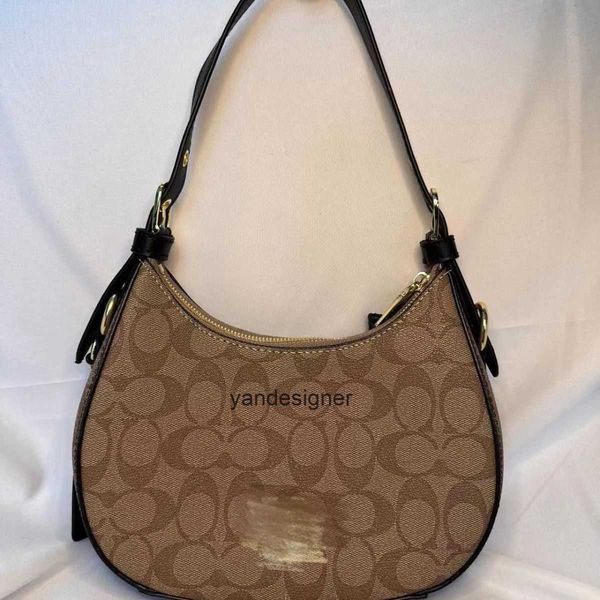 

designer coac handbag kou new crescent bag underarm oblique backpack for women
