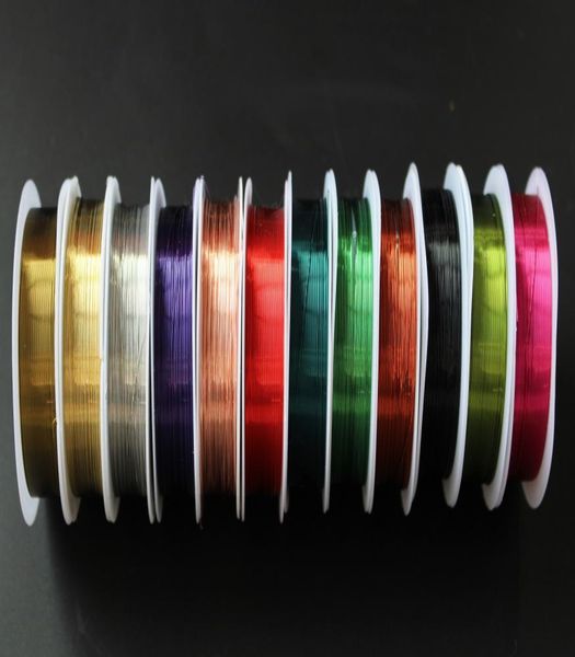 

tigofly 12 colors 03mm copper wire thread midge larvae nymph fly fishing lure bait ribbing body making fly tying rib materials2833830