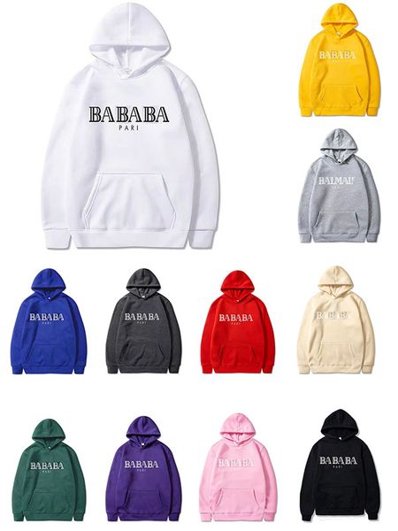 

mens women hoodie designer hoodies fashion streetwear pullover sweatshirts loose hooded jumper clothing di_girl, Black