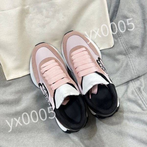 

2023 new designer flat sneaker casual shoes calfskin leather white letter overlays platform fashion sneakers size 35-46 xsd230404, Black