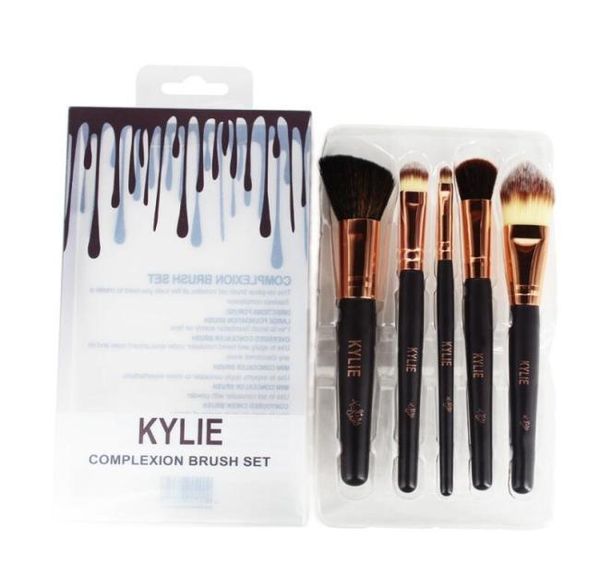 

kylie jenner complexion brush set nake eyeshadow palettes foudation makeup brushes high tech make up tools1360603