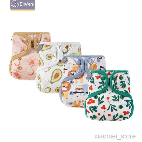 

cloth diapers elinfant 1pcs newborn nappy cover within 6kg eco-friendly waterproof reusable washable diaper coverhkd230701