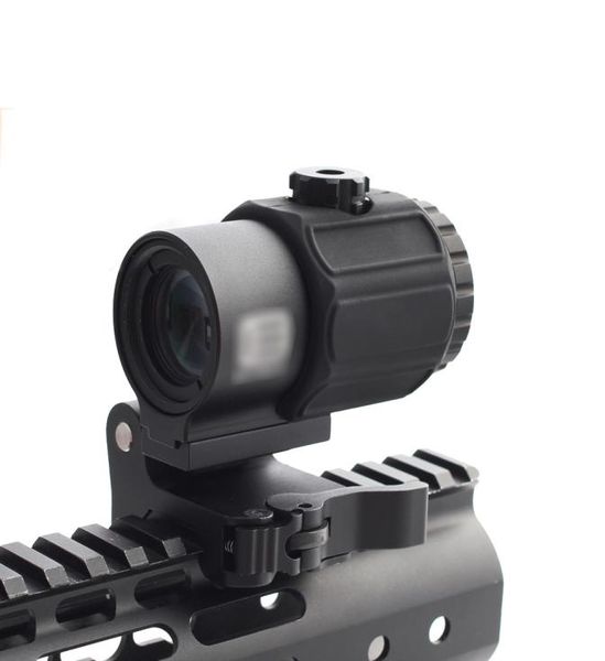 

new product tactical g43 3x magnifier scope sight with qd mount fit for 20mm rail airsoft accessory3353161