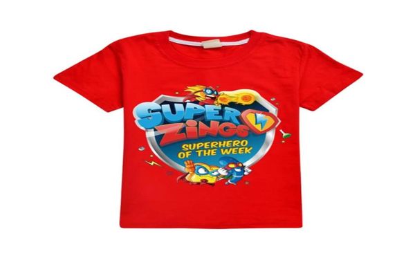 

superzings tshirt for big boy girl clothes summer super zings kid short sleeve print cartoon tee children casual clothing 12 5696959, Blue