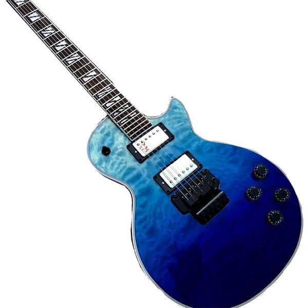 

new gradient color 6 string lp custom electric guitar