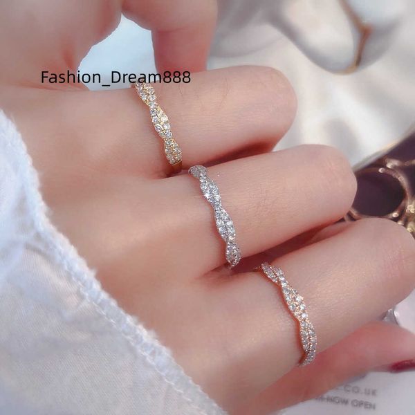 

xinfly factory genuine gift 18k white yellow rose gold natural diamond ring anniversary ring for lady, Silver
