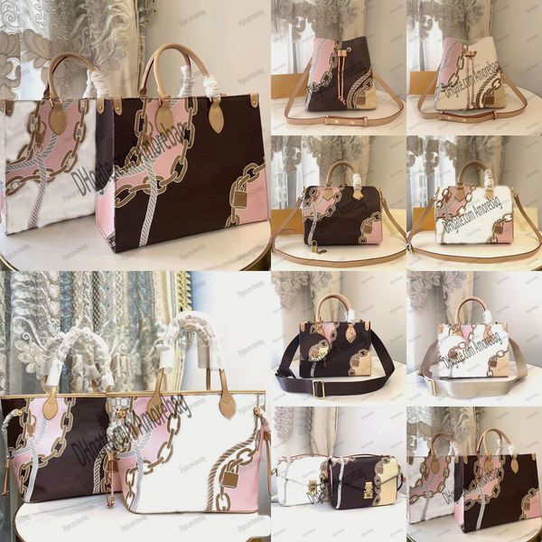 

new spring collection bag nautical speedy bandouliere luxurys designers totes large capacity purses crossbody ladies classic women zipper le