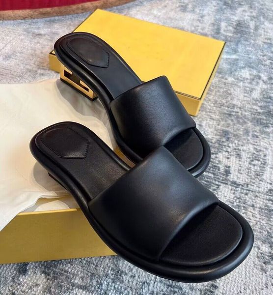 

casual shoes summer 2023 brand baguette wideband sandals nappa leather nude black white slides sculptural heels lady slide flats elegant wal