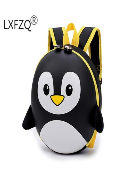 

new 3d children school bags cartoon hard shell backpack for children for girls penguin school backpack for boy mochila infantil y19367207