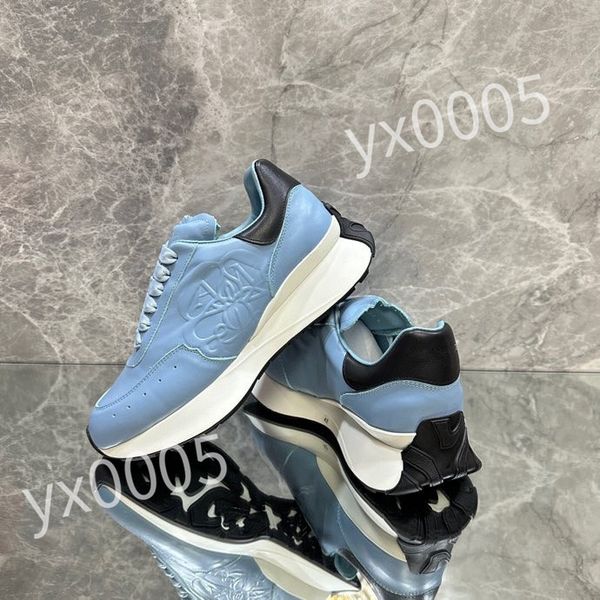 

2023 luxury designer flat sneaker casual shoes calfskin leather white letter overlays platform fashion sneakers size 35-46 xsd230404, Black