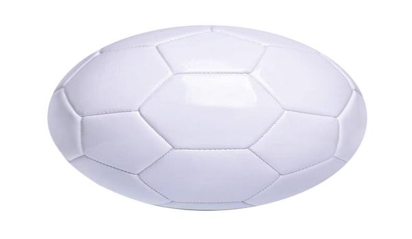 

white size 5 pvc football for children toy match training soccer ball diy signaturepainting ball3700370