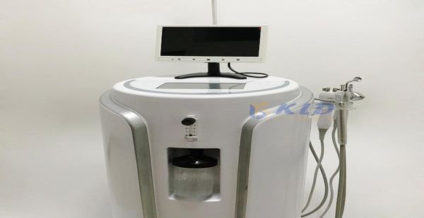 

water oxygens jet facial care machine shrink pores and smooth face rejuvenation lifting jetpeel skin deep cleaning device for b6379276, Black;white