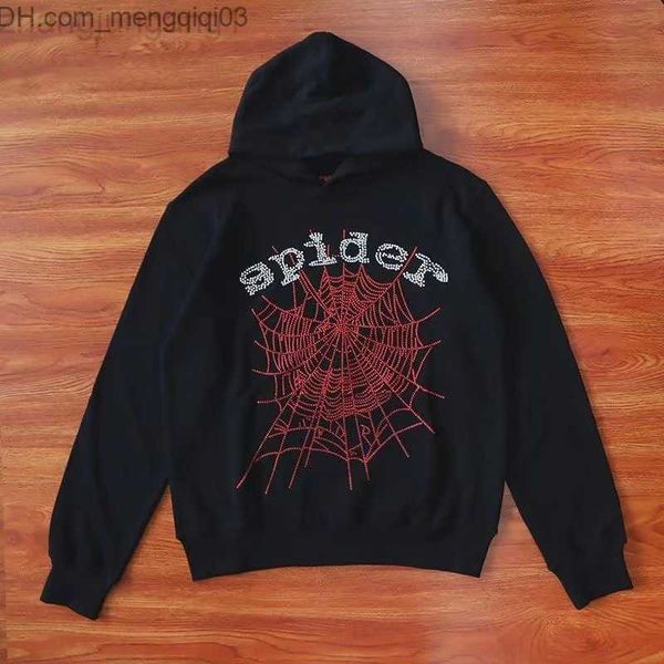 

men's hoodies sweatshirts mens hoodies sweatshirts 22sss designer kanyes style spider 555555 hoodie jacket spi5er 555 pink fashion stre, Black
