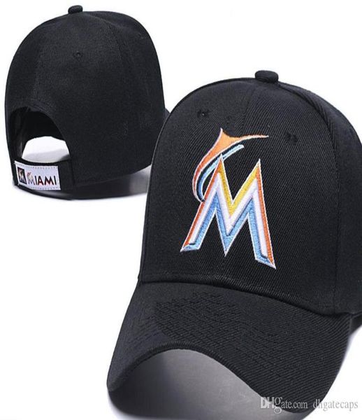 

marlins hats for man woman snapbacks baseball hat men flated peaked cap embroidery luxury hats summer autumn and winter tide brand4451691, Yellow