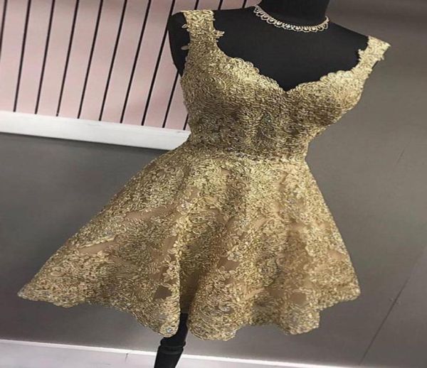 

gold v neck homecoming short prom dresses v neck with straps lace bodice a line princess new 2022 graduation party formal dr3863564, Blue;pink