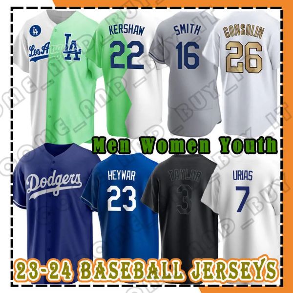 

custom 5 freddie an baseball jersey 22 clayton kershaw 50 mookie betts dodgers jackie robinson martinez los angeles walker buehler migu, Blue;black
