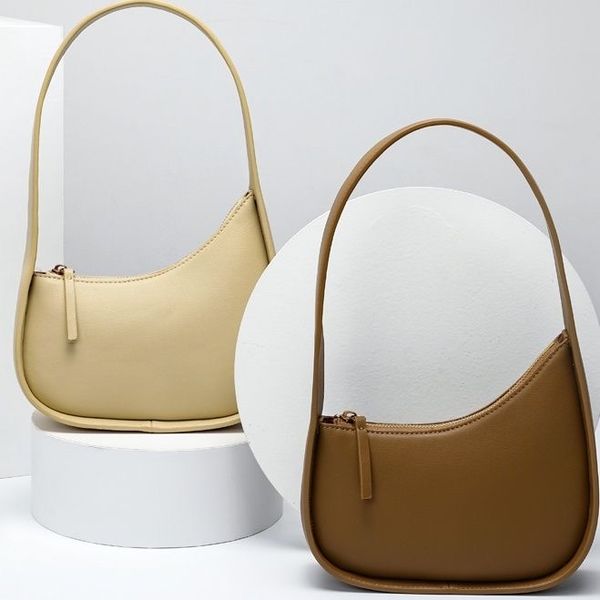 

luxury designers tote women clutch bags underarm men hobo even vacation bags vintage half moon shoulder genuine leather bag mini the row mes