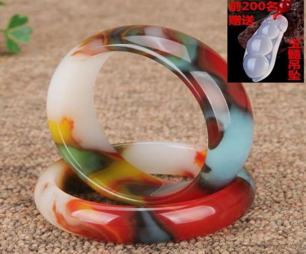 

hetian jade jade bracelet natural chicken heme gold jade women039s bracelet5433129, Black