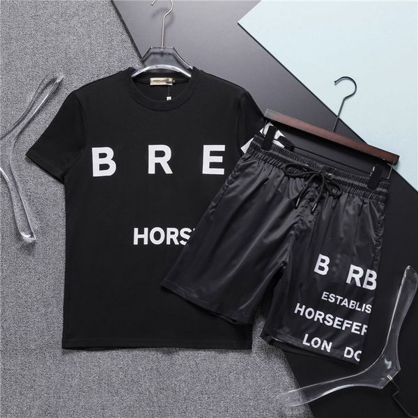 

mens tracksuits tech set designer tracksuit shirts shorts two-piece womens fitness suit n print quick drying and breathable sportswear 006, Gray