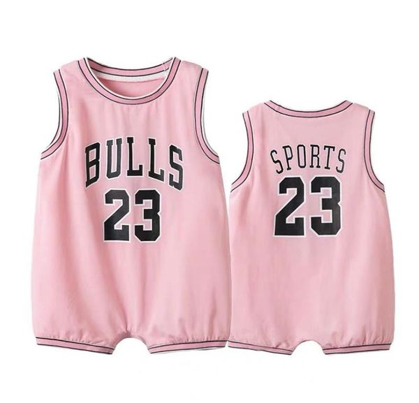 

set baby jumpest summer sleeveless vest basketball suit sports crawing5167619, White