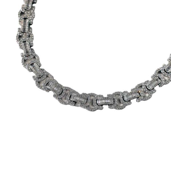 

fashion jewelry necklaces 925 silver white cuban chain full size cuban bracelet for men street style odm, Golden;silver