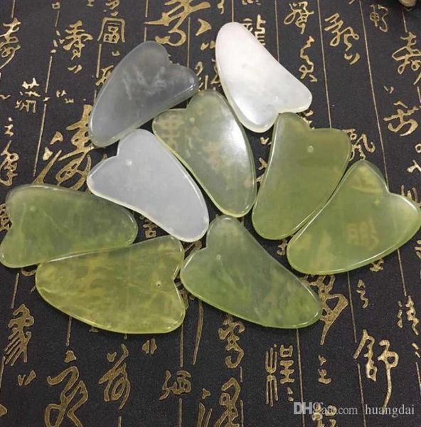 

gua sha skin facial care treatment massage jade scraping tool spa salon supplier beauty health tools 2511894