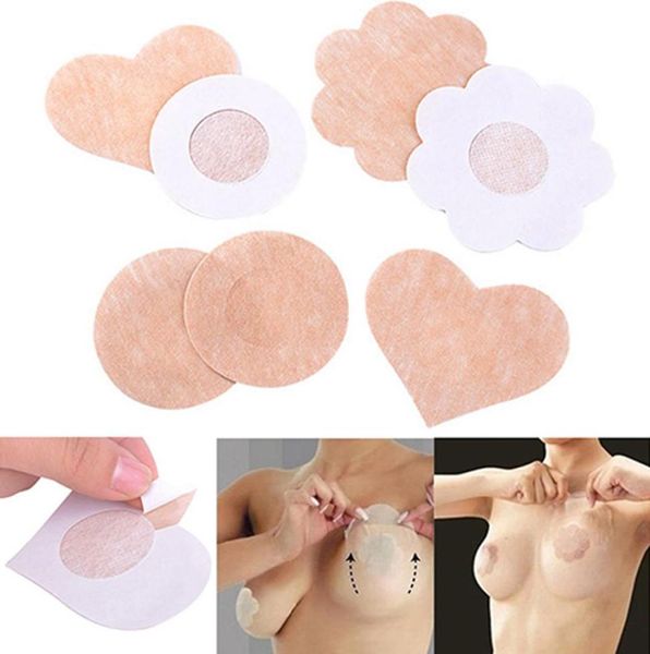 

invisible breast brassiere sticker chest stickers pad underwear invisible breast lift tape overlays on bra nipple covers accessori6517781