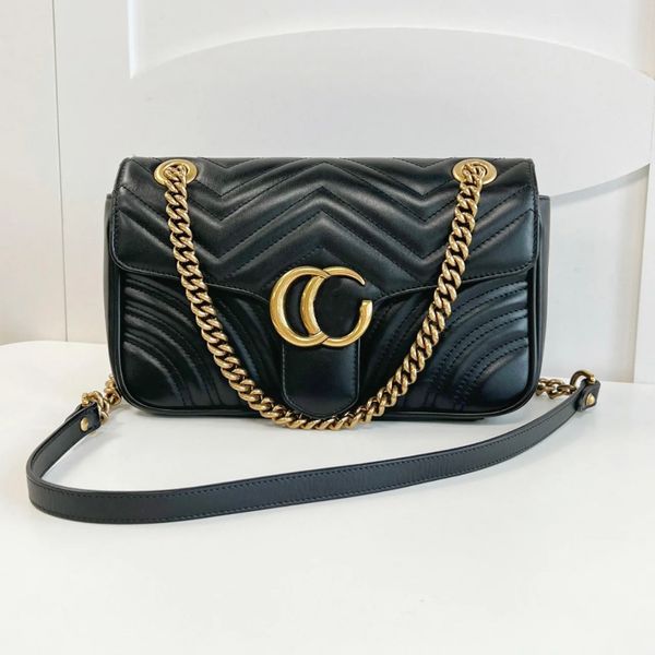 

luxury designer bags women shoulder bags marmont totes crossbody bags trendy metal bags classic crossbody bags