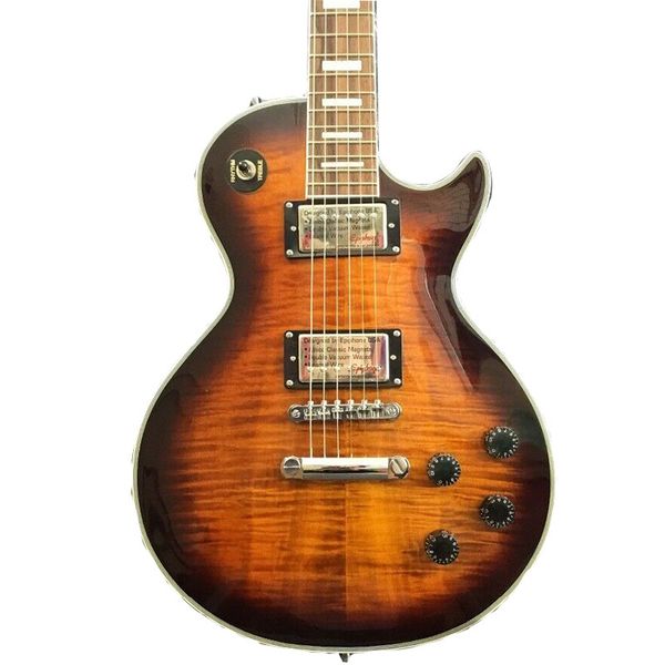 

ew sunset colours 6 string lp rosewood fingerboard electric guitar