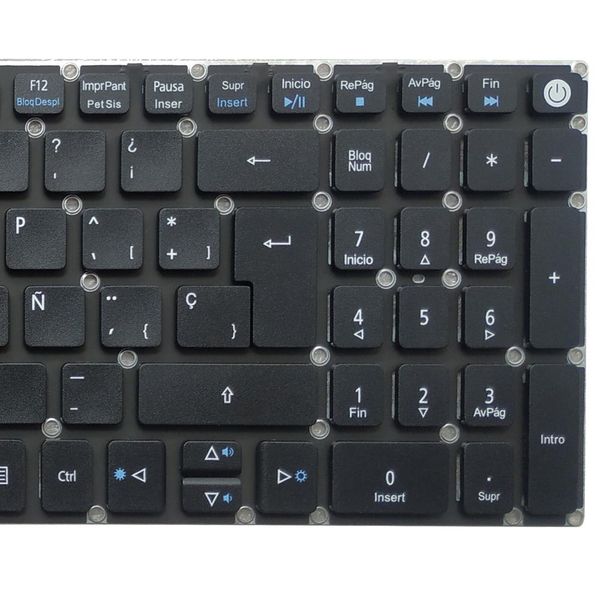 

leggings new spanish/latin keyboard for acer aspire 5 a517 a517515832 a515 a51551 a51551g sp/la black