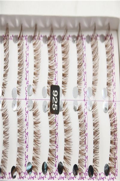 

brown false eyelashes coffee natural long eye lashes extension thick mixed individual makeup tools beauty6600917
