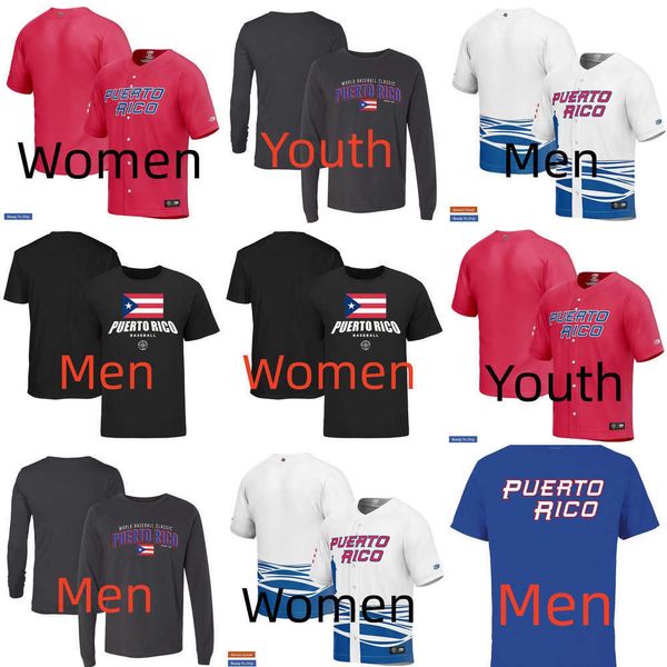 

men women youth baseball puerto rico jersey 1 carlos correa 9 javier baez 12 francisco lindor 7 enrique hernandez 4 yadier molina 6 marcus s, Blue;black