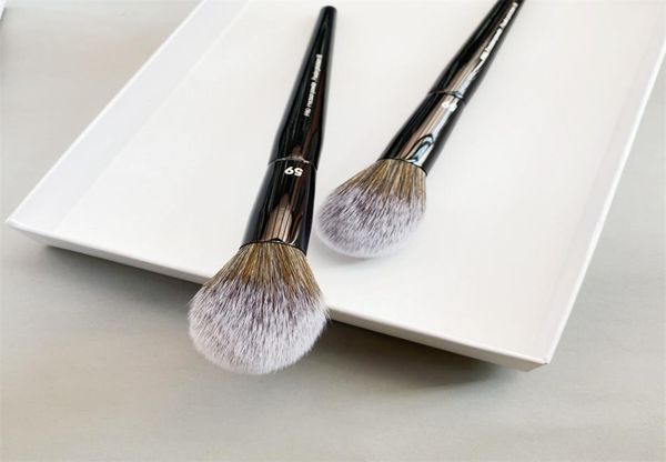 

pro powder makeup brush 59 round tapered powder foundation setting cosmetics brush beauty tools4213269