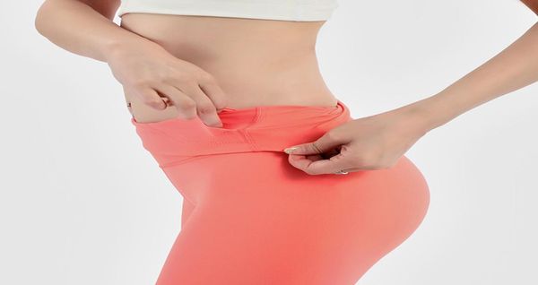 

yoga running short fitness long bike stretchy shorts sports shorts leisure gym workout pants6956959