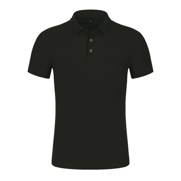 

men's polos man polo shirt mens casual business 2023 summer tshirt men short sleeve high quantity black button shirts clothing 230630, White;black