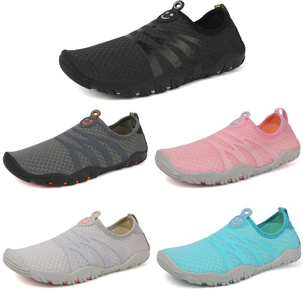 

2023 anti-slip wear resistant beach casual shoes men black gray blue pink orange trainers outdoor for all terrains