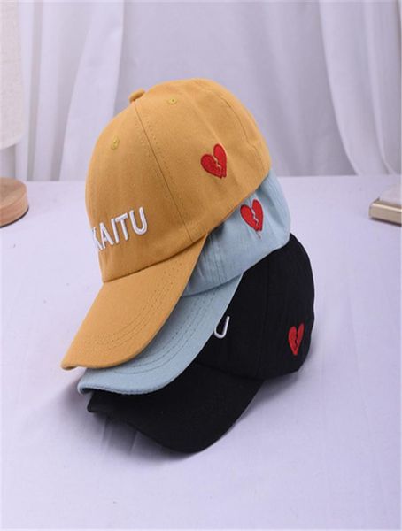 

letter baseball hat 24 colors kids child letter printed embroidery solid color snapback outdoor caps jfj4842446591, Yellow