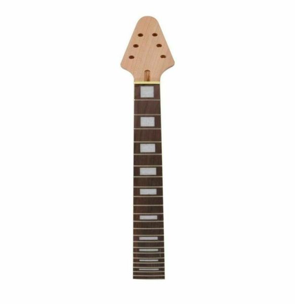 

new electric guitar neck 22 fret 255 inch mahogany rosewood flying v style1591100