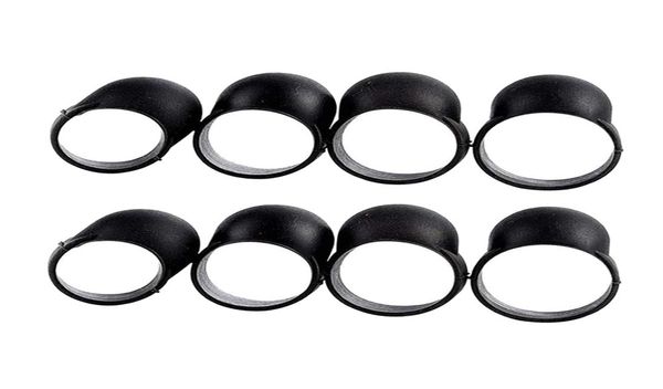 

8x steel tongue drum finger picks silicone knocking finger sleeves handpan1519105